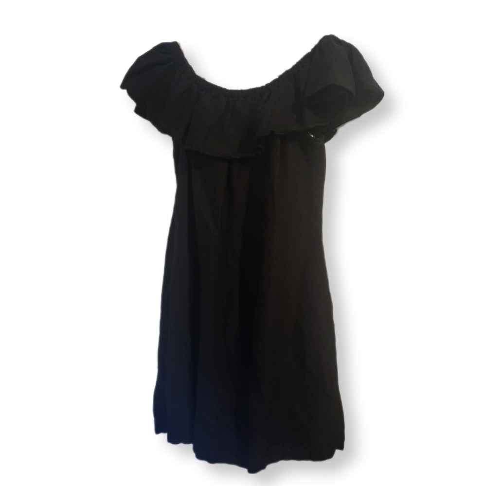 Tommy Bahama Linen-Blend Off-the-Shoulder Coverup Dress Size Small